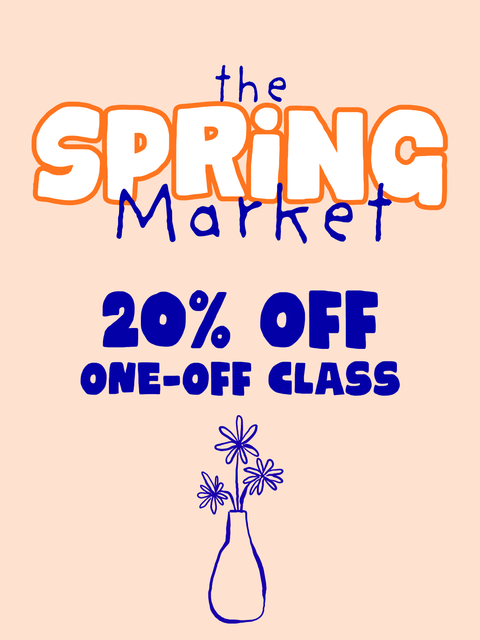 Clay Sydney Market: 20% off our $95 classes!
