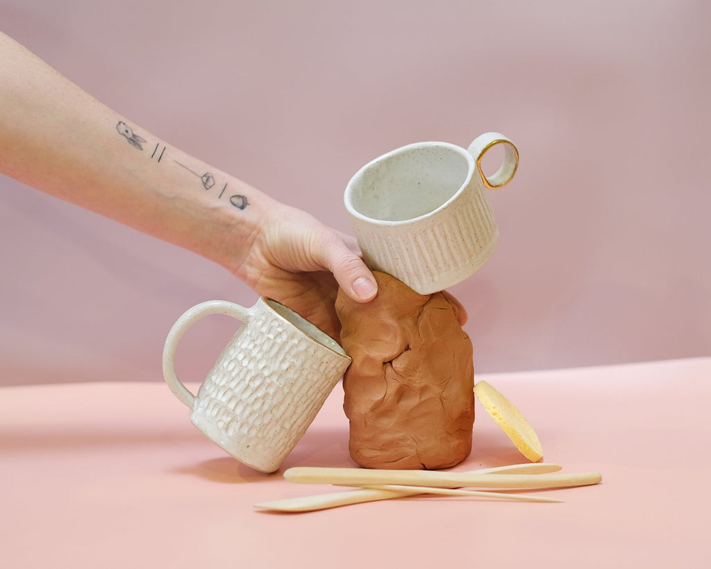 DIY Pottery Kit | Clay Kit to make your own pottery mug or ceramic planter  | in stock