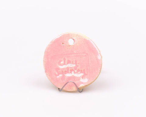 Pink Blush Gloss Stoneware 2 coats
