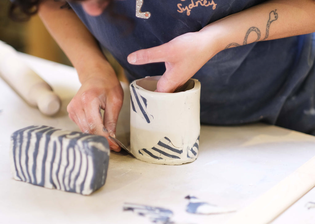 Nerikomi Techniques Clay Sydney